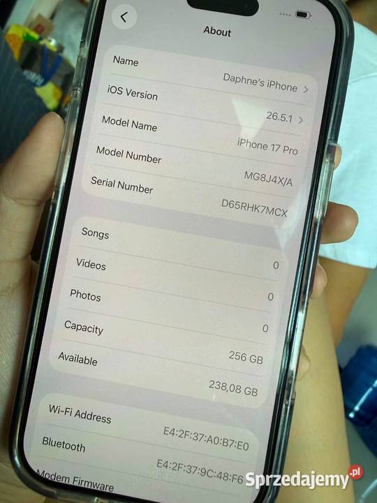 iPhone 17 Pro Apple / iPhone Starogard Gdański sprzedam
