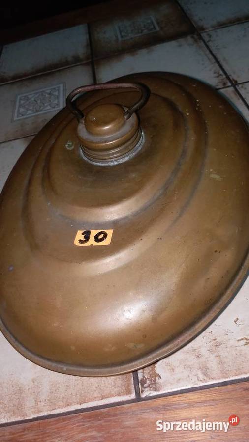 Miedziany metalowy termoforVintage LoftArt Deco wielokolorowy Gorzów Wielkopolski sprzedam