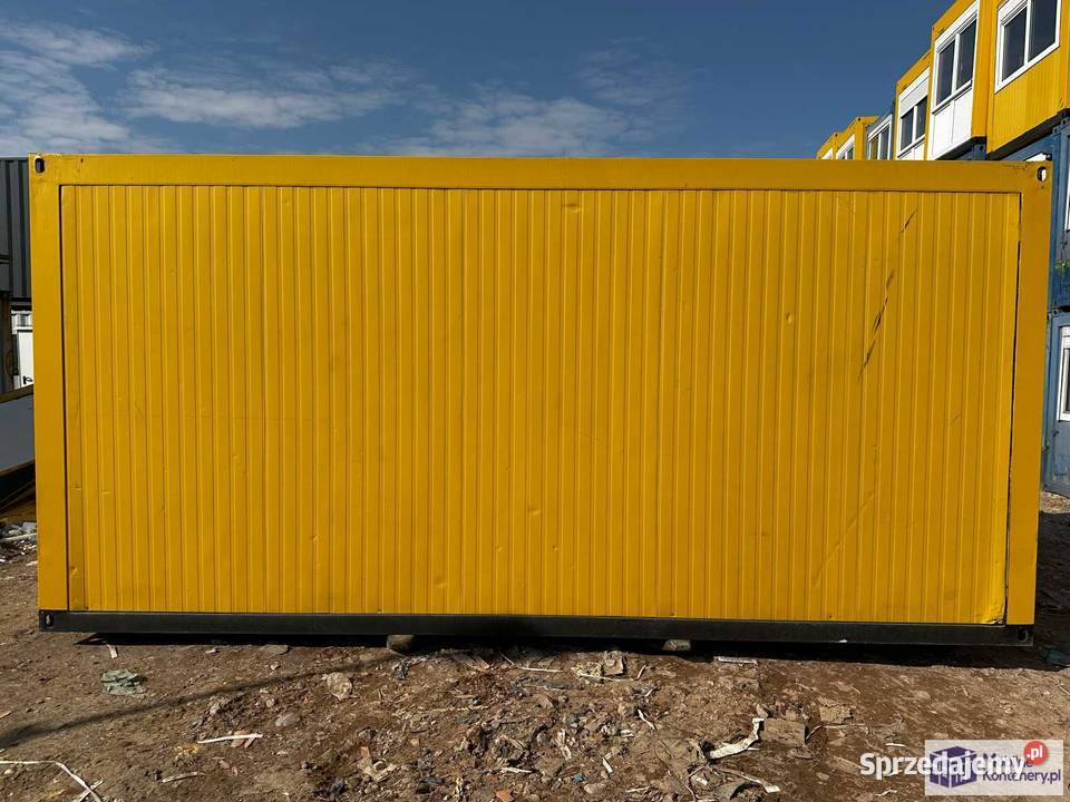 KONTENER BIUROWY SZATNIA ZAPLECZE BUDOWY Wrocław