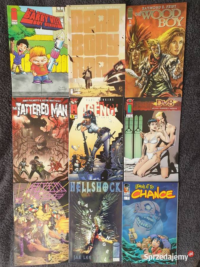 Zestaw 50 oryginalnych komiksów Image USA Gdynia sprzedam