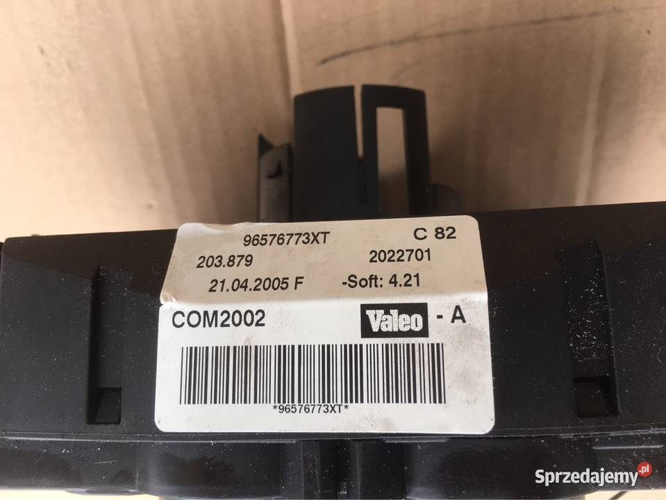 Przełącznik zespolony Citroen c3 96576773XT pomorskie Chojnice