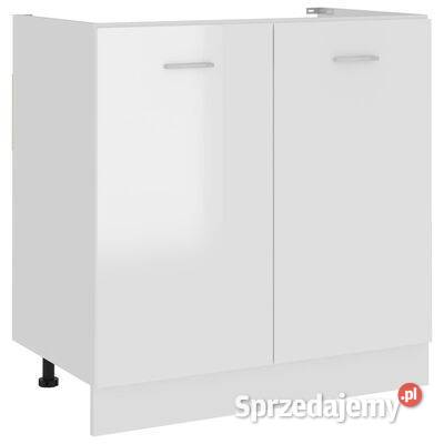 Szafka pod zlewozmywak wysoki połysk biała Warszawa sprzedam