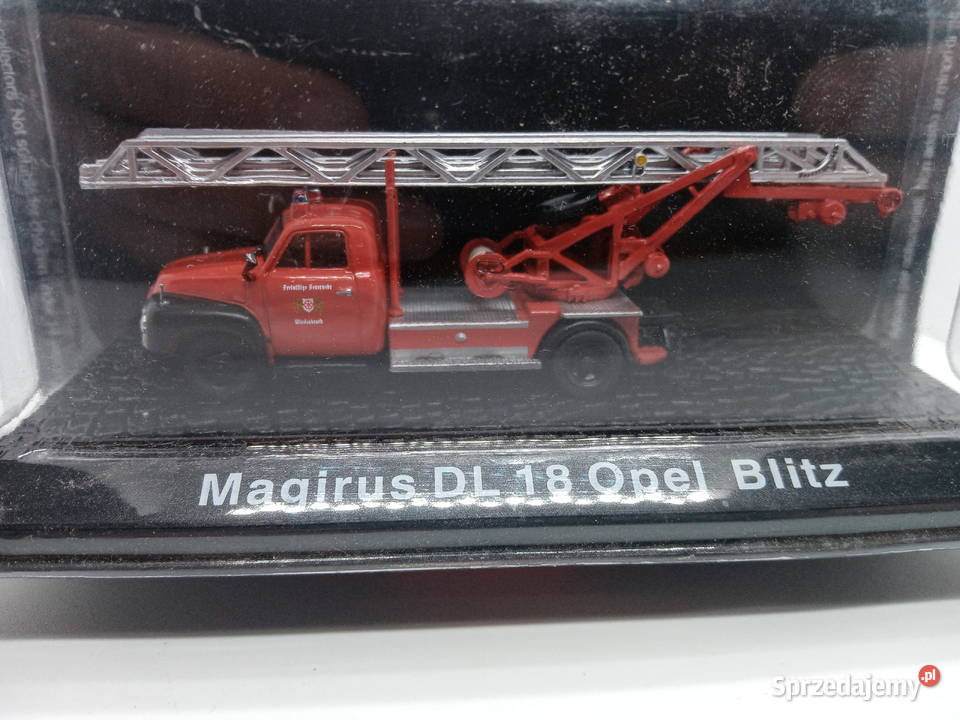 Model STRAŻ Magirus DL18 Opel Blitz 172 opolskie Radłów