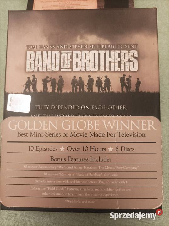 Mini serial na DVD Band of Brothers Kompania Warszawa
