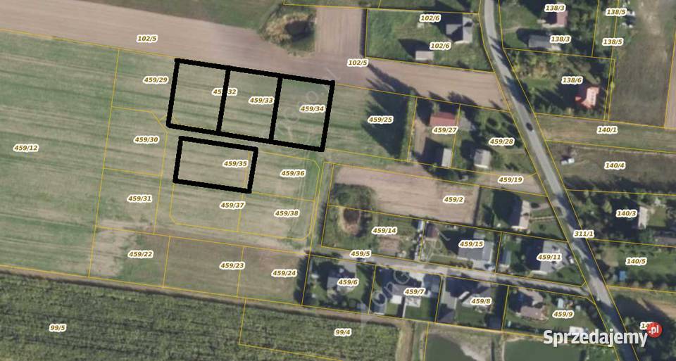 Działka Budowlana Sieroczyn 1030m2 1230m2