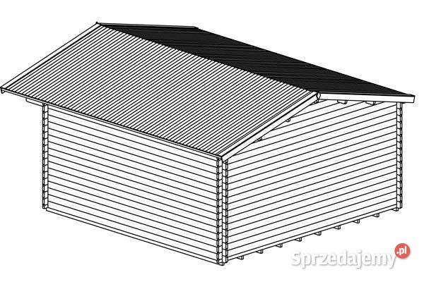 DOMEK Z BALI VENTA 5x5 ŚWIERK 44mm LETNISKOWY śląskie Parzymiechy