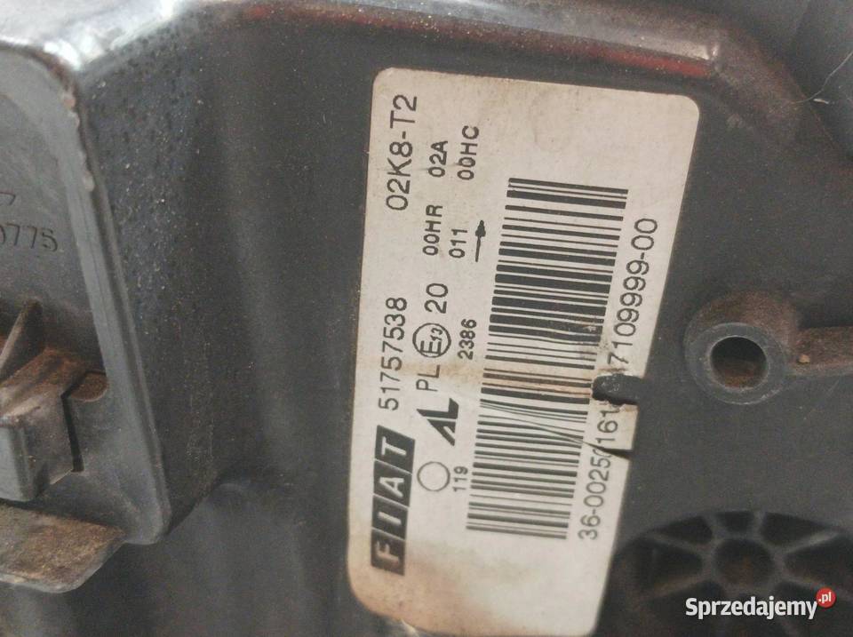 LAMPA PRZÓD LEWA EU Fiat Bravo II 20072014 świętokrzyskie sprzedam