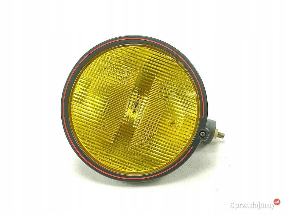 HALOGEN ŚWIATŁO PRZECIWMIELNE 225mm RETRO ŻÓŁTE Lampy przeciwmgielne