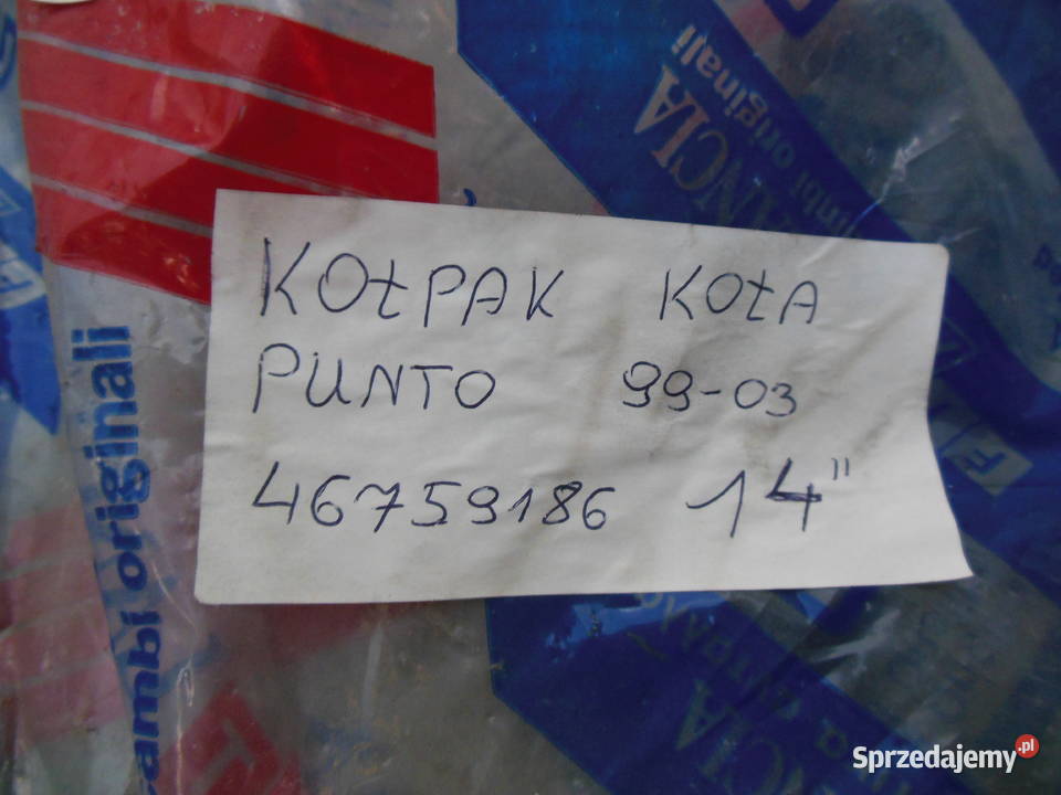 46745140 KOŁPAK FIAT PUNTO MK I NOWY ORYGINAŁ Kozy