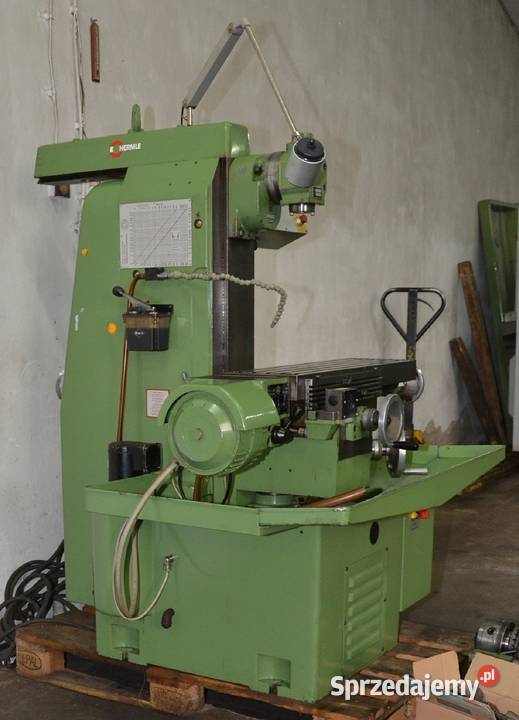Frezarka Uniwersalna Hermle FW 801 Wyposarzenie Jawor