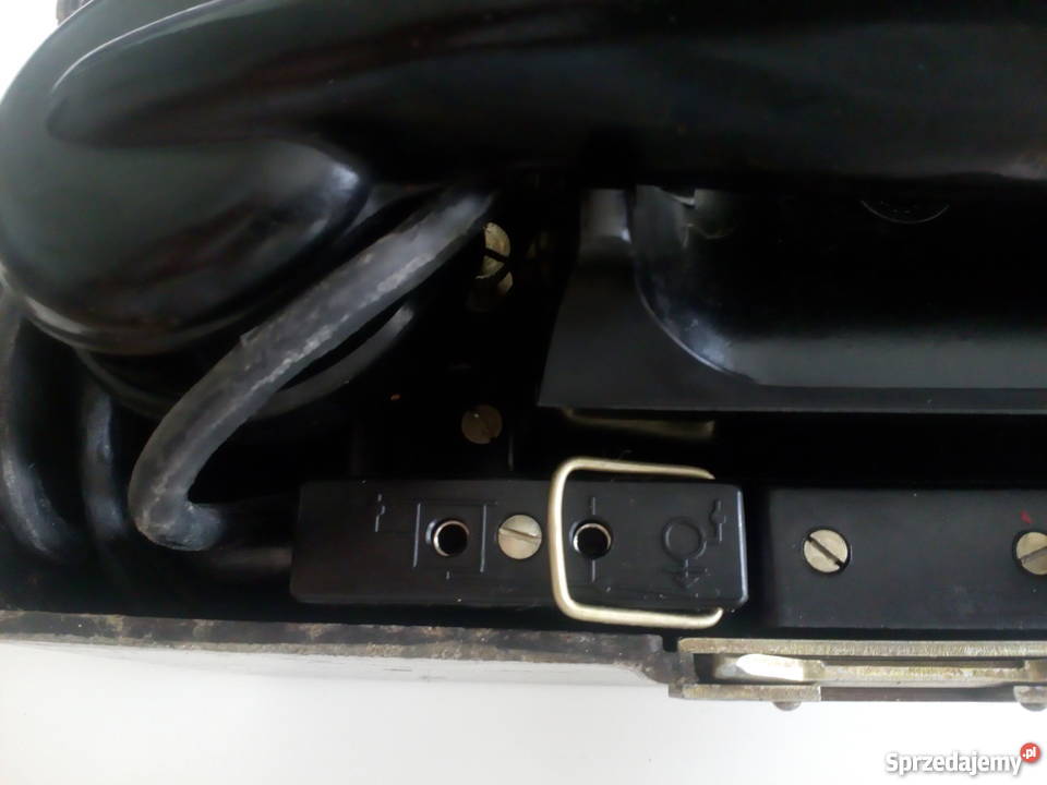 Oryginalny wojskowy telefon polowy RWT Rzeszów