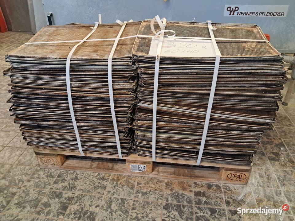 Blachy piekarnicze wypiekowe 60x40