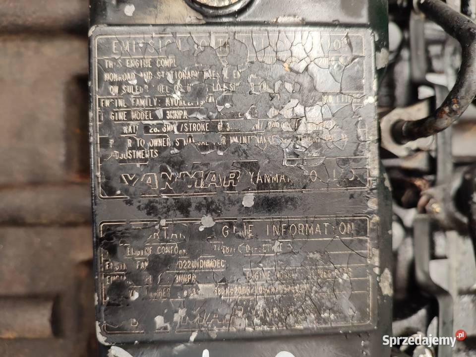 YANMAR 4TNV88 BPTB wielkopolskie Wilkowo