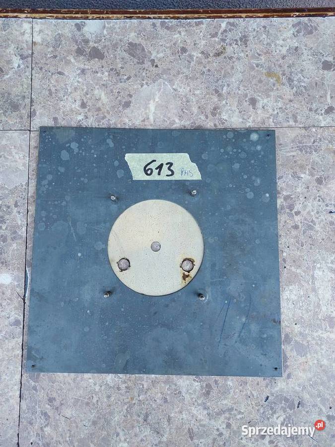 613 Tarcza starego zegara ściennego PHS 22x22 pomorskie Tczew