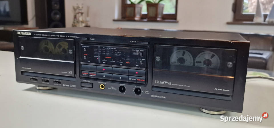 Kenwood magnetofon dwukasetowy KX W 6020 KXW6020 sprzedam