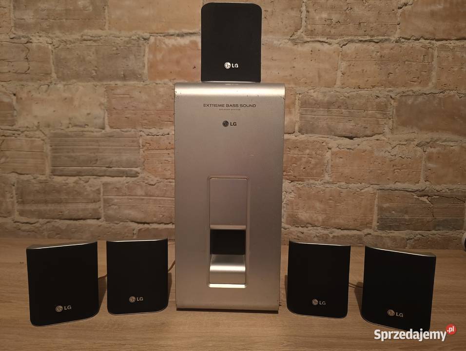 Zestaw LG 51 Głośniki LHS25SCS z subwooferem Rowy