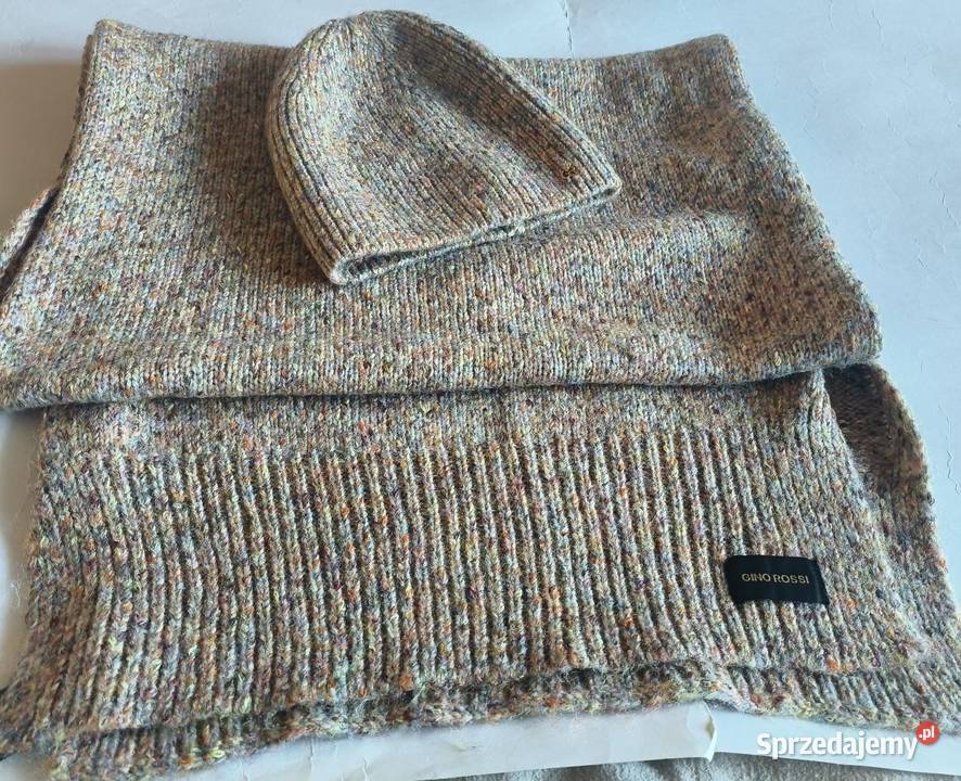Gino Rossi nowy komplet szal i czapka Myślenice