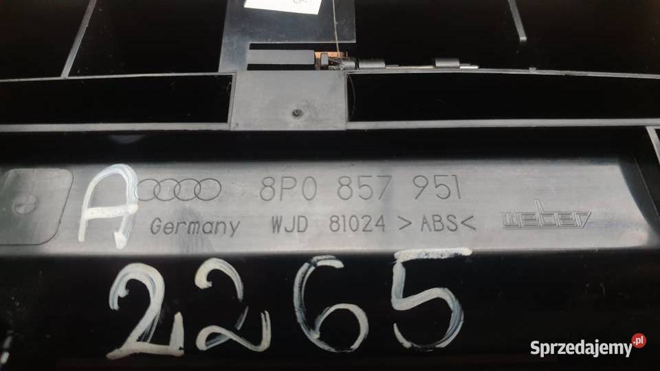 Popielniczka drewno Audi A3 8P 8P0857951 świętokrzyskie