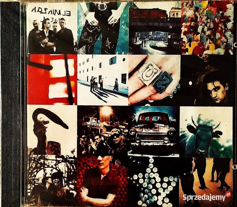 Album CD Kultowego Zespołu U2 Album ACHTUNG Lubin