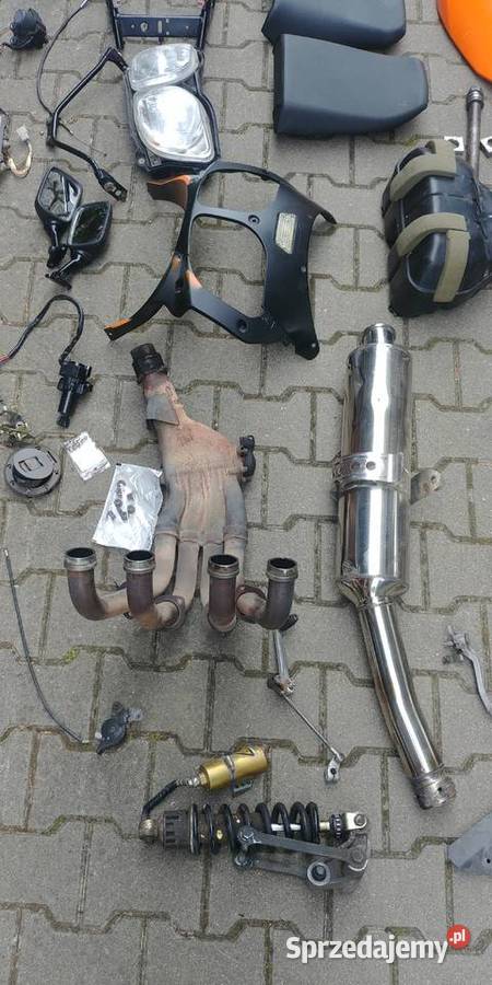 Yamaha YZF750 r rama plastiki części tłumik Szczecin