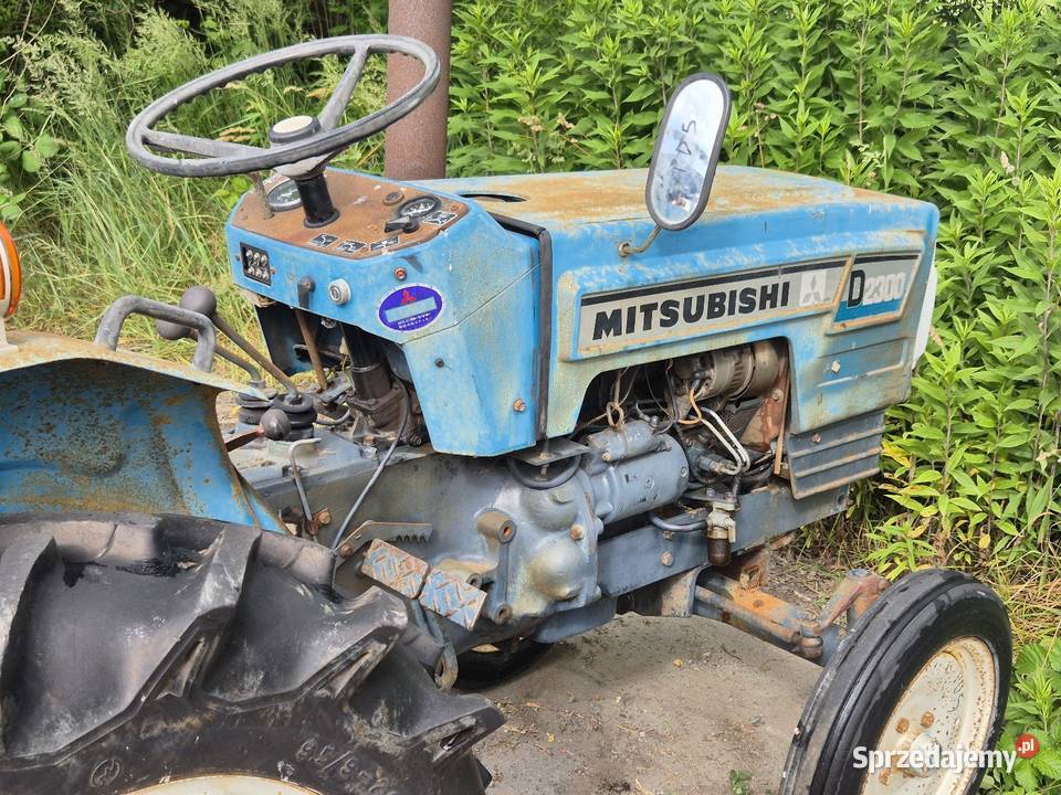 Traktorek traktor MITSUBISHI D2300S 23 24Witamy Skrzynia biegów Manualna Małuszyn