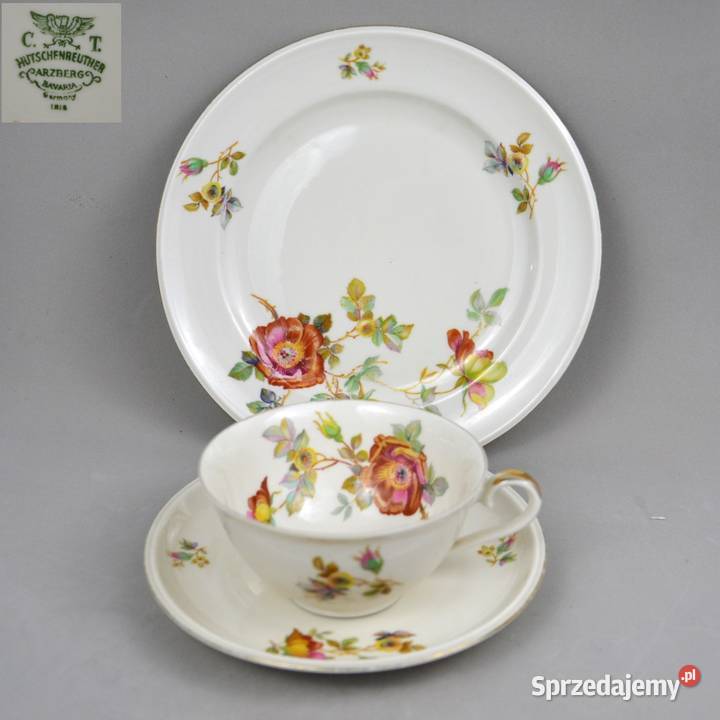 Zestaw śniadaniowy Iris CT Hutschenreuther mazowieckie Pomiechówek