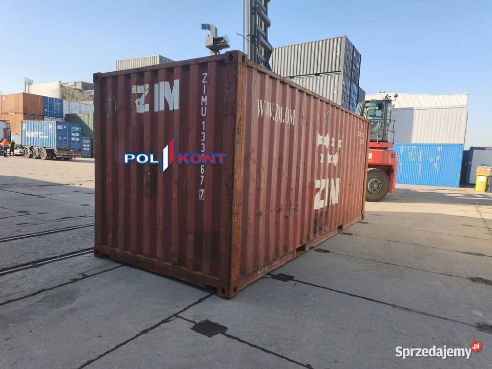 Kontener morski 6 metrowy 20 DV Pewny Kontener mazowieckie Siedlce