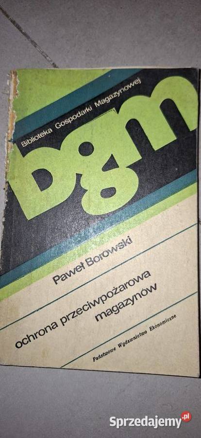 Pierwsze wydanie Ochrona przeciwpożarowa Łęczyca sprzedam