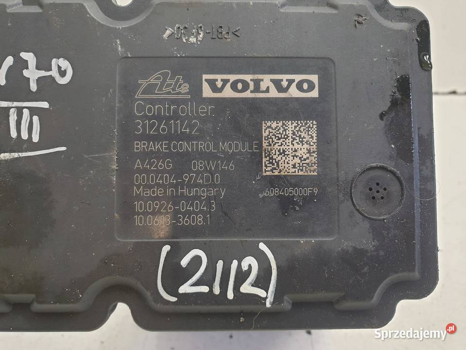 Volvo V70 III S80 II POMPA ABS Sterownik Chełm