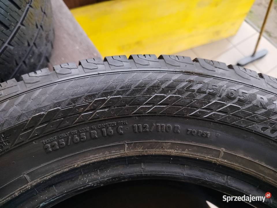 Continental vancontact 4 season 2256516C 65 Parczew sprzedam