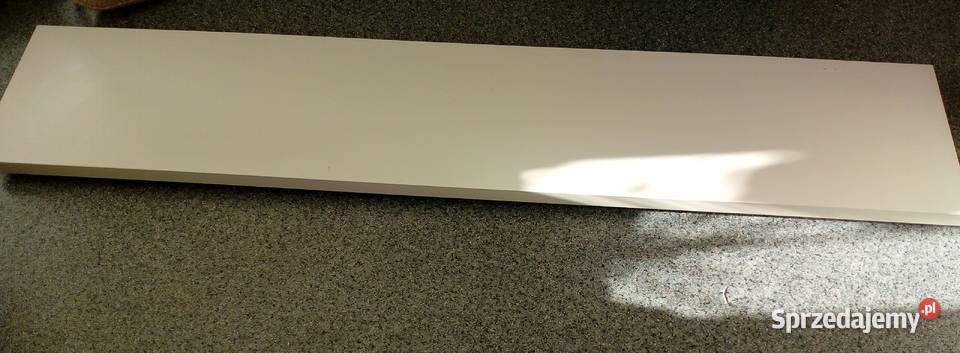 Półka blat prześcienny biały 200x40x5mm z 5cm Warszawa sprzedam