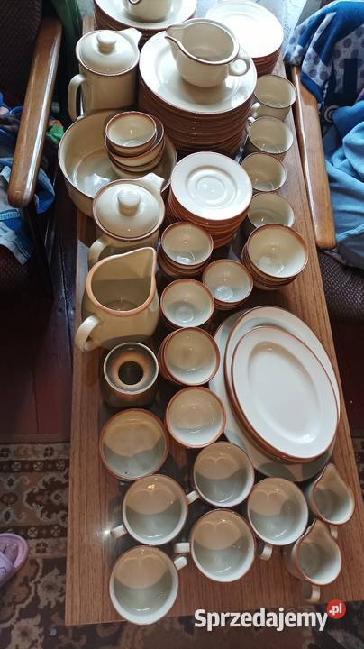 Zastawa stołowa porcelitowa Tułowice Imbryki Gliwice sprzedam