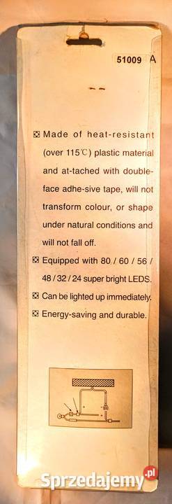 Trzecia Lampa STOP LED Uniwersalna RETRO TUNING