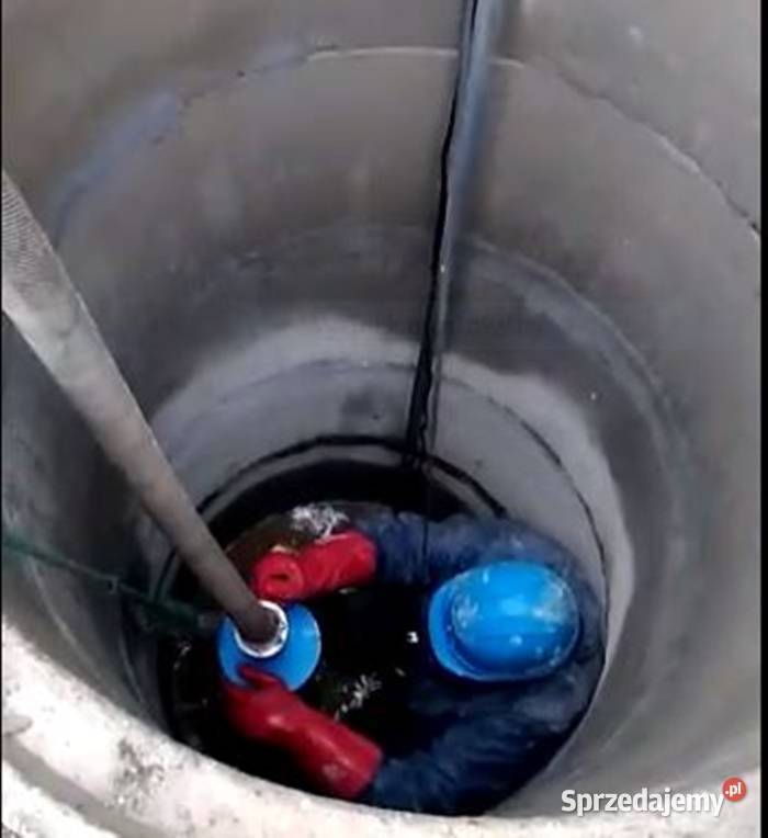 Pogłębianie studni Głębinówka w studni