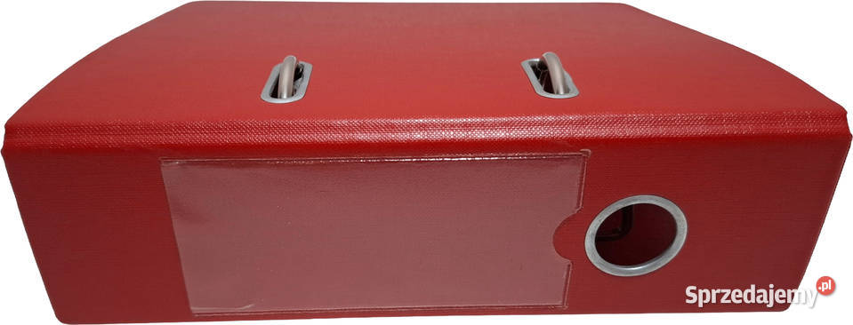 Segregator A5 PCV 73mm czerwony Esselte Czeladź