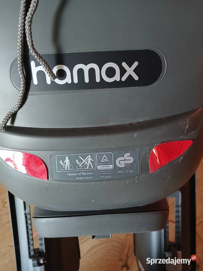Fotelik rowerowy hamax dolnośląskie Kunice
