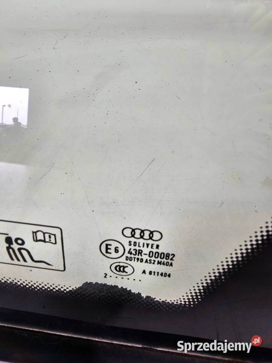 SZYBA KAROSERYJNA AUDI A6 C7 KOMBI AVANT PRAWY Przystajń sprzedam