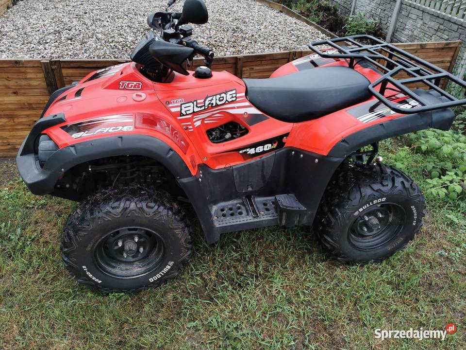 Quad TGB Blade 4604X4 kwity l7e wyciągarka IRS wielkopolskie Miejska Górka