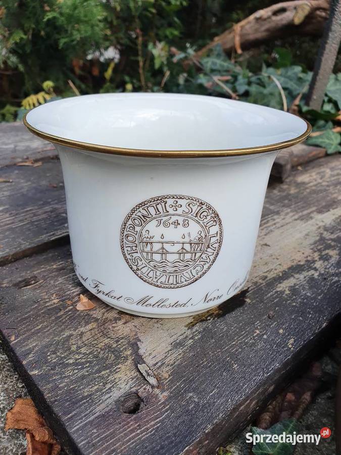 Copenhagen porcelain doniczka Myszków