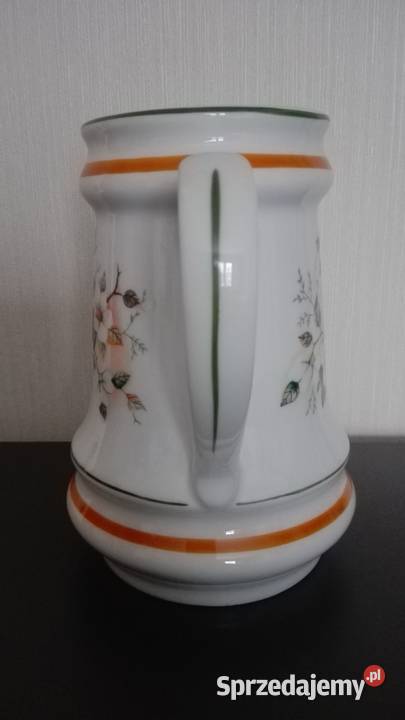 Kufel dzbanek stara porcelana Ćmielów