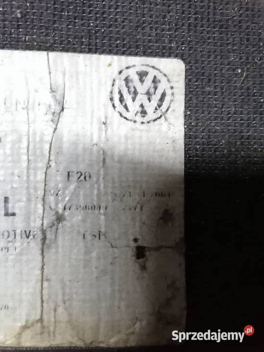 Dywaniki welurowe VW golf 4 Schwarz oryginalne Masłów Drugi