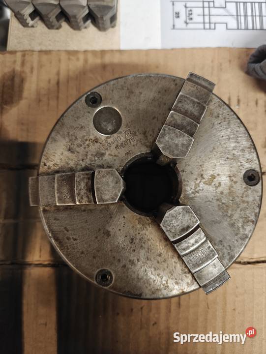Uchwyt Tokarski Bison fi160 Kraków sprzedam