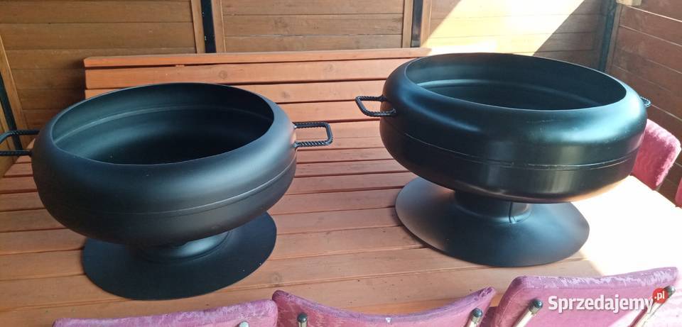 Paleniska tarasowe i ogrodowe Grill kociołki Warszawa