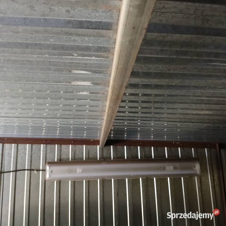 Blaszak w ocynku 6x6m bramy unoszone do góry Rzeszów sprzedam