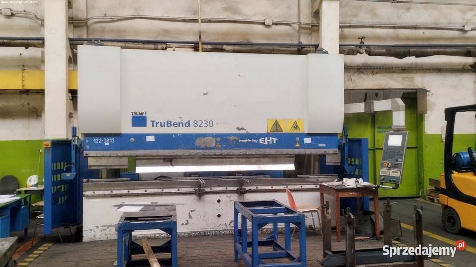 Prasa krawędziowa CNC EHT TRUMPF TruBend 823040 Jelenia Góra