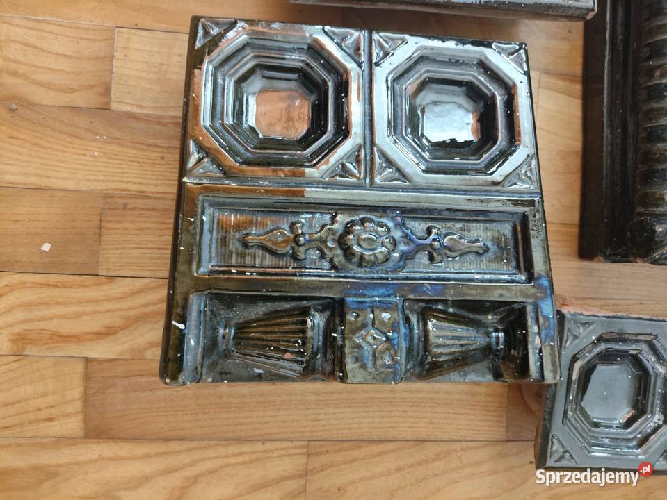 Stare kafle piecowe zabytkowe