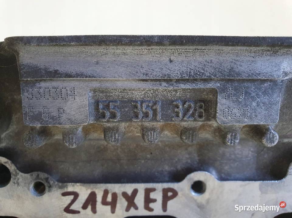 Opel Corsa D 14 16V GŁOWICA CYLINDRÓW Rudka