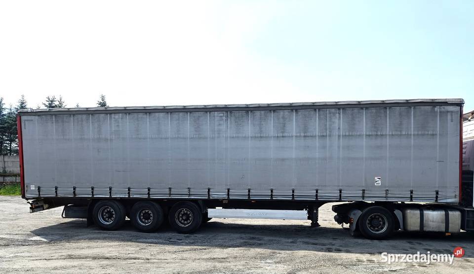 Naczepa KRONE Firanka Standard 2006 r BPW Brzostek sprzedam
