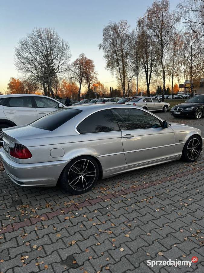 BMW E46 320Ci 20 r6 LPG srebrny Seria 3 mazowieckie
