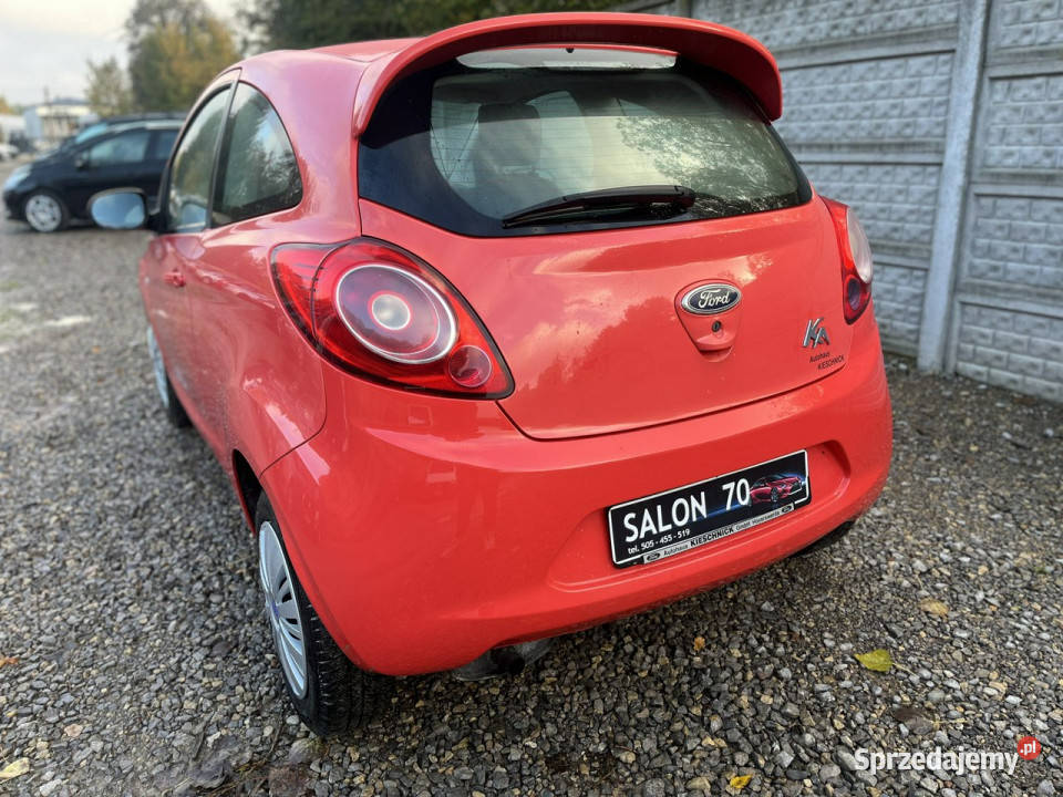 Ford KA 12 1 wł Klima Grzane FOtele El szyby Ks Rok produkcji 2009 Częstochowa